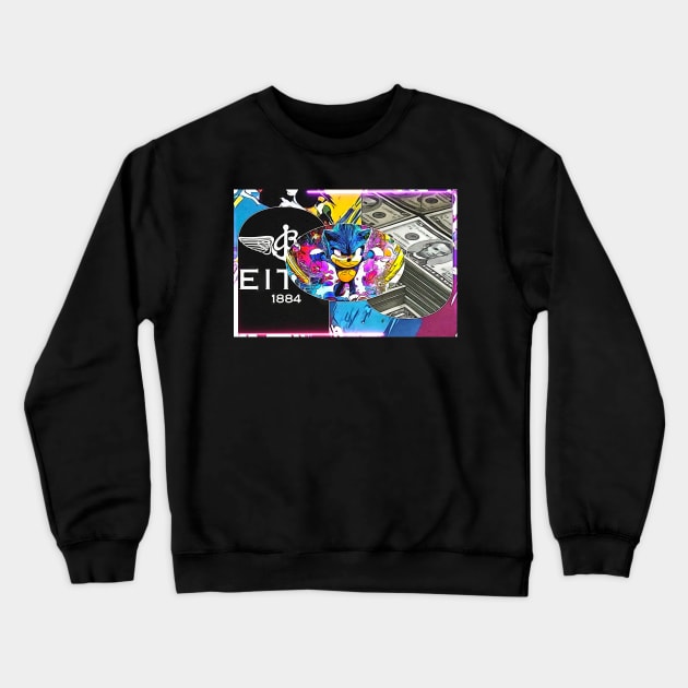 Time is Money Crewneck Sweatshirt by Zamart20